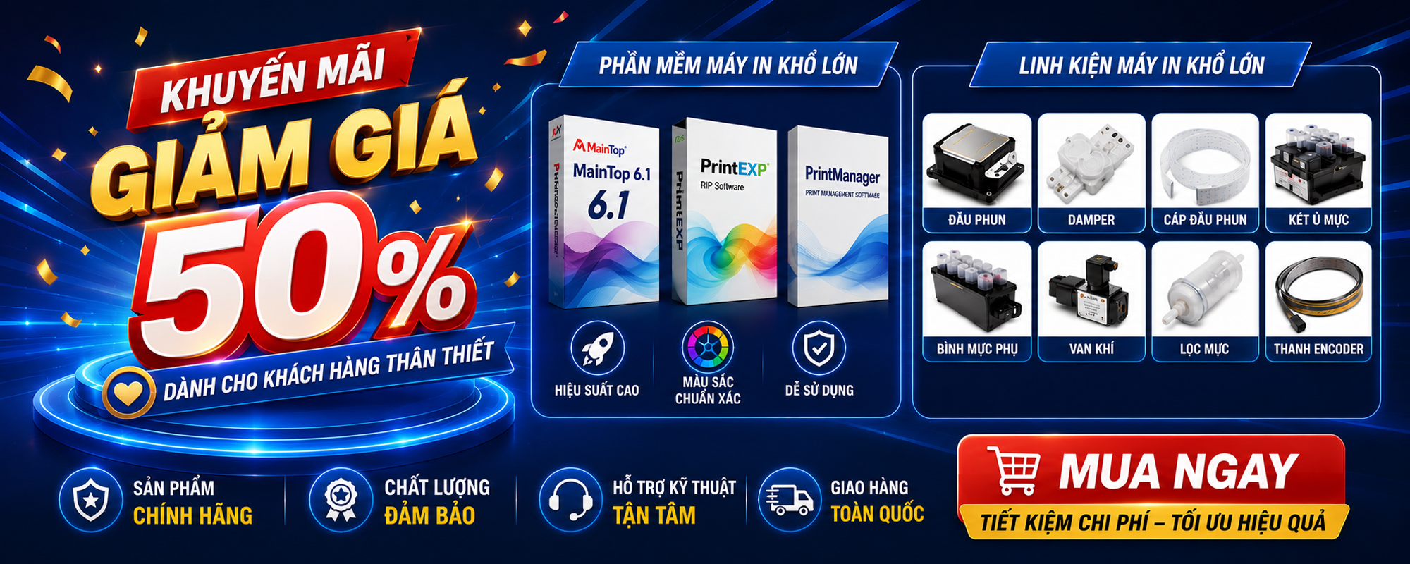 khuyến mãi 50% cho khách hàng thân thiết